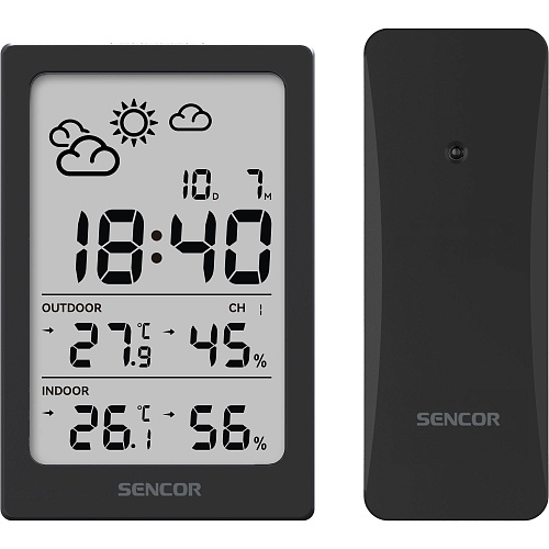 Метеостанция Sencor SWS2300B Black