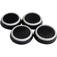 Накладки на стики Thumb Grips 4-pack для PS4/PS5/Xbox Black Накладки на стики Thumb Grips 4-pack для PS4/PS5/Xbox Black