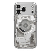 Чохол Spigen Ultra Hybrid MagSafe Zero One для Apple iPhone 17 Pro Natural Titanium (ACS10352) - придбати в Дніпрі, Україні: ціна, характеристики | інтернет-магазин TOUCH Чохол Spigen Ultra Hybrid MagSafe Zero One для Apple iPhone 17 Pro Natural Titanium (ACS10352) - придбати в Дніпрі, Україні: ціна, характеристики | інтернет-магазин TOUCH