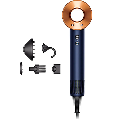 Фен Dyson HD08 Supersonic Prussian Blue/Rich Copper (316464-01/560711-01) - придбати в Дніпрі, Україні: ціна, характеристики | інтернет-магазин TOUCH