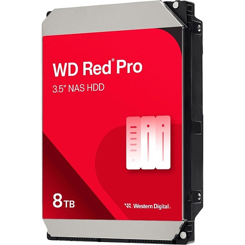 Жесткий диск 3.5" WD Red Pro 8TB SATA 256MB (WD8005FFBX)