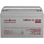 Аккумулятор LogicPower GEL 12V (12V/80Ah/960Wh) (15267)