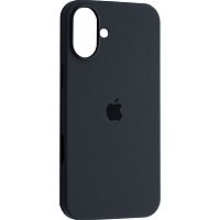 Чехол Silicone Case для Apple iPhone 16 Dark Gray AA