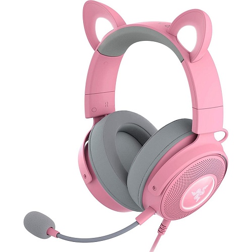 Игровые наушники Razer Kraken Kitty V2 PRO Quartz (RZ04-04510200-R3M1)