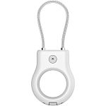 Чехол для поисковой метки Apple AirTag Keychain with Wire Cable White