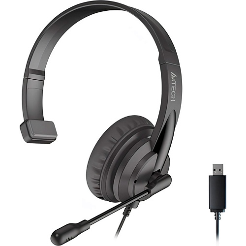 Компьютерная гарнитура A4Tech HU-11 Black