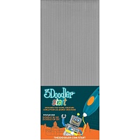 Набор стержней для 3D ручки 3Doodler Start 24 шт Серый (3DS-ECO08-GREY-24) Набор стержней для 3D ручки 3Doodler Start 24 шт Серый (3DS-ECO08-GREY-24)