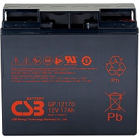 Аккумулятор CSB AGM 12V (12V/17Ah/204Wh) (GP12170) Аккумулятор CSB AGM 12V (12V/17Ah/204Wh) (GP12170)