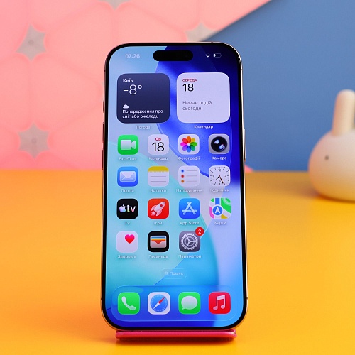Смартфон Apple iPhone 16 Pro 128GB eSIM Desert Titanium (MYMC3) Б/У