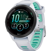 Смарт-годинник Garmin Forerunner 265S Black Bezel with Whitestone Case and Whitestone/Neo Tropic Silicone Band (010-02810-04) - придбати в Дніпрі, Україні: ціна, характеристики | інтернет-магазин TOUCH Смарт-годинник Garmin Forerunner 265S Black Bezel with Whitestone Case and Whitestone/Neo Tropic Silicone Band (010-02810-04) - придбати в Дніпрі, Україні: ціна, характеристики | інтернет-магазин TOUCH