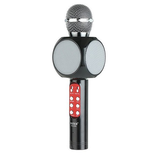 Микрофон с караоке WSTER (WS-1816) Black
