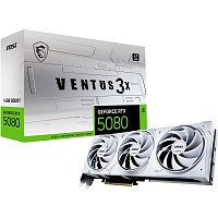 Видеокарта MSI GeForce RTX 5080 16GB VENTUS 3X White (G5080-16V3W) UA