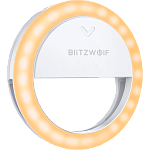 Кільцева LED лампа BlitzWolf BW-SL0 Pro White 9см