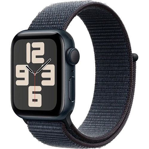 Смарт-часы Apple Watch SE 2 GPS 40mm Midnight Aluminium Case with Ink Sport Loop 2024 (MXEA3) 