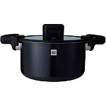 Кастрюля-cкороварка HuoHou Enameled Steel Black (HU0159)