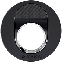 Подставка для телефона Pitaka MagEZ Grip 2 Twill 600D Black/Grey (MGB2303) Подставка для телефона Pitaka MagEZ Grip 2 Twill 600D Black/Grey (MGB2303)