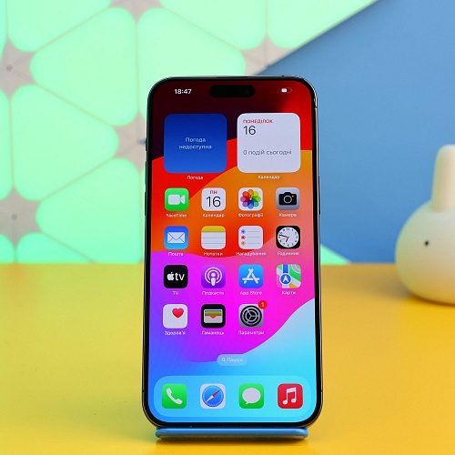 Смартфон Apple iPhone 15 Pro Max 256GB Blue Titanium (MU7A3) Б/У
