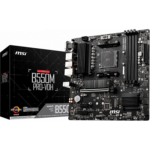 Материнська плата MSI B550M PRO-VDH - придбати в Дніпрі, Україні: ціна, характеристики | інтернет-магазин TOUCH