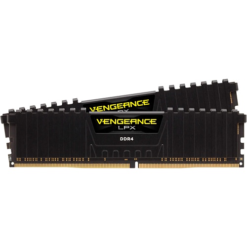 Модуль памяти DDR4 Corsair Vengeance LPX 2x16GB 3200MHz Black (CMK32GX4M2E3200C16)