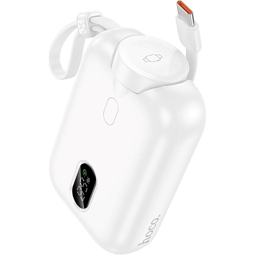 Внешний аккумулятор Hoco J130 Peak 10000mAh 20W White Внешний аккумулятор Hoco J130 Peak 10000mAh 20W White
