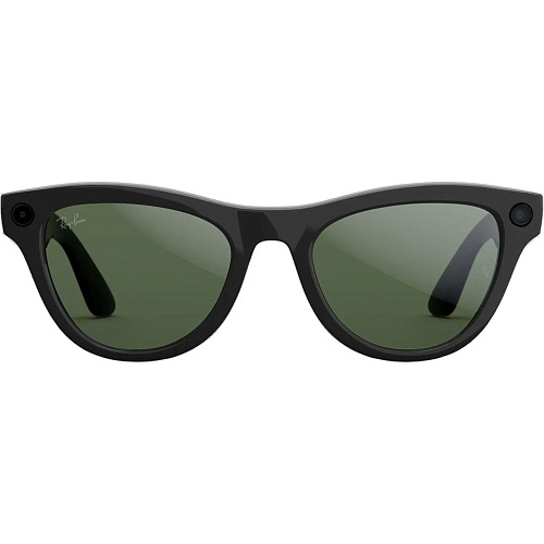 Смарт-очки Ray-Ban Meta Skyler Gen 2 Standart Shiny Black/Clear to Graphite Green Transitions (RW4014 601/1M 52-20)