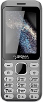 Мобильный телефон Sigma mobile X-style 33 Steel (Grey) UA-UCRF