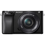 Беззеркальный фотоаппарат Sony Alpha A6100 Kit 16-50mm f/3.5-5.6 OSS SEL Black (LCE6100LB.CEC) UA