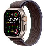 Смарт-часы Apple Watch Ultra 2 49mm Natural Titanium Case with Blue/Black Trail Loop M/L (MRF63)