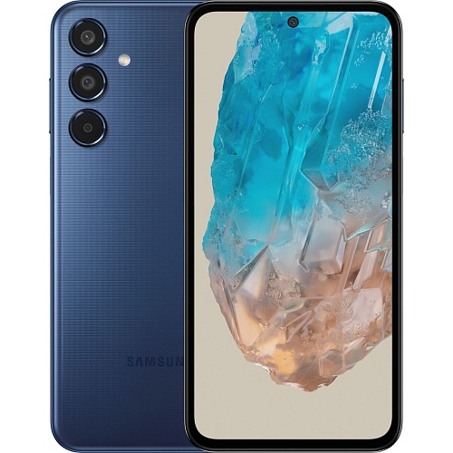 Смартфон Samsung Galaxy M35 5G 6/128GB Dark Blue (SM-M356BDBBEUC) UA-UCRF - придбати в Дніпрі, Україні: ціна, характеристики | інтернет-магазин TOUCH