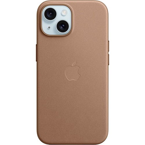 Чехол FineWoven Case with MagSafe для iPhone 15 Taupe AAA