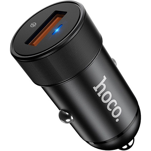 Автомобильное зарядное устройство Hoco Z32A Flash Power USB-A Black (717788) Автомобильное зарядное устройство Hoco Z32A Flash Power USB-A Black (717788)