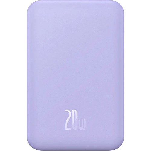 Зовнішній акумулятор Baseus Magnetic Bracket Mini 5000mAh 20W Purple (P10022107513-00) - придбати в Дніпрі, Україні: ціна, характеристики | інтернет-магазин TOUCH Зовнішній акумулятор Baseus Magnetic Bracket Mini 5000mAh 20W Purple (P10022107513-00) - придбати в Дніпрі, Україні: ціна, характеристики | інтернет-магазин TOUCH