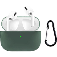 Чехол Silicone Case + Carbine для Apple AirPods Pro 2 Pine Green