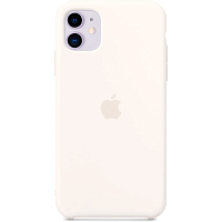 Чехол Silicone Case для Apple iPhone 11 (White) АА