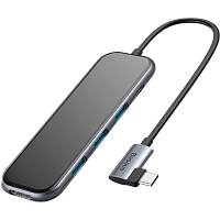 USB-хаб Baseus Mirror Series Multifunctional Hub Gray (CAHUB-BZ0G)