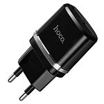 Сетевое зарядное устройство Hoco C12 (Black)