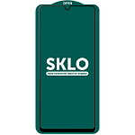 Защитное стекло SKLO 5D Full Glue Tempered Glass для Samsung Galaxy A31/A32 4G/A22 4G/M22/M32 4G (Black)