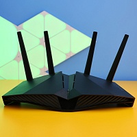 Беспроводной маршрутизатор (роутер) Asus RT-AX5400 (90IG0860-MO9B00) Б/У Беспроводной маршрутизатор (роутер) Asus RT-AX5400 (90IG0860-MO9B00) Б/У