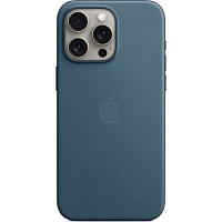 Чехол Apple FineWoven Case with MagSafe для iPhone 15 Pro Max Pacific Blue (MT4Y3ZM/A)