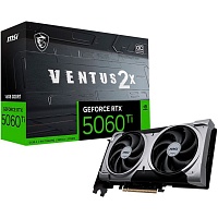 Видеокарта MSI GeForce RTX 5060 Ti 16GB VENTUS 2X OC PLUS (G506T-16V2CP) EU