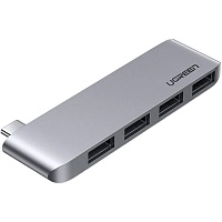USB-хаб Ugreen CM263 USB-C to 4-Port USB 3.0 (60563) USB-хаб Ugreen CM263 USB-C to 4-Port USB 3.0 (60563)