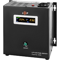 Источник бесперебойного питания (ИБП) LogicPower LPY-W-PSW-500VA+ (4142) Источник бесперебойного питания (ИБП) LogicPower LPY-W-PSW-500VA+ (4142)