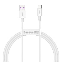 Кабель Baseus Superior Series Fast Charging USB to USB-C 66W 1m (CATYS-02) White