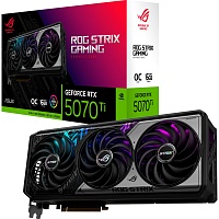Видеокарта Asus ROG Strix GeForce RTX 5070 Ti OC 16GB (ROG-STRIX-RTX5070TI-O16G-GAMING) EU Видеокарта Asus ROG Strix GeForce RTX 5070 Ti OC 16GB (ROG-STRIX-RTX5070TI-O16G-GAMING) EU