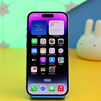 Смартфон Apple iPhone 14 Pro 128GB Deep Purple (MQ0G3) Б/У
