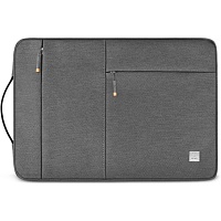 Чехол-сумка WiWU Alpha Slim Sleeve для Apple MacBook 16" Grey Чехол-сумка WiWU Alpha Slim Sleeve для Apple MacBook 16" Grey