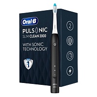 Электрическая зубная щетка Oral-B Pulsonic Slim Clean 2000 (Black) Электрическая зубная щетка Oral-B Pulsonic Slim Clean 2000 (Black)