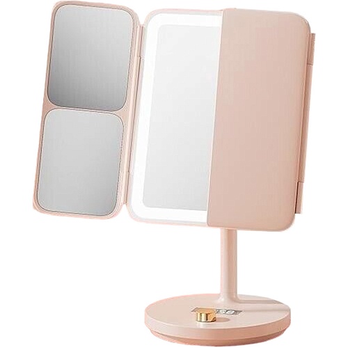 Дзеркало для макіяжу JORDAN & JUDY NV536 LED Mirror-Foldable Pink - придбати в Дніпрі, Україні: ціна, характеристики | інтернет-магазин TOUCH