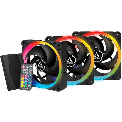 Комплект вентиляторов Arctic BioniX P120 A-RGB 3 Casefans + Controller (ACFAN00156A)