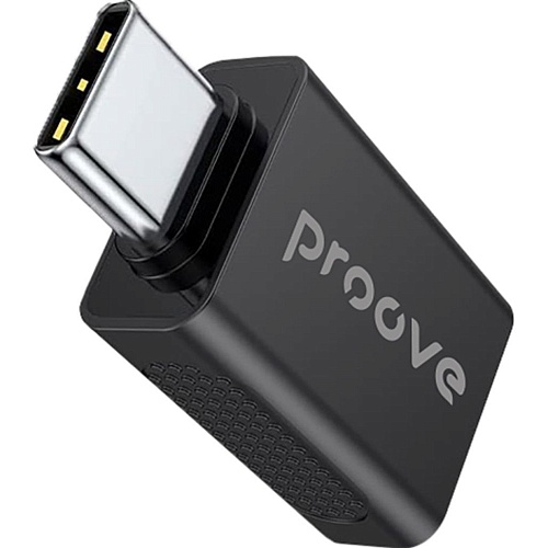 Переходник Proove Extension OTG USB-C to USB-A Black (HBEX00012001)